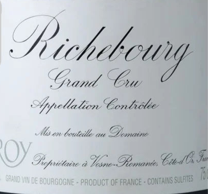 Leroy Richebourg Grand Cru 1991 750ml