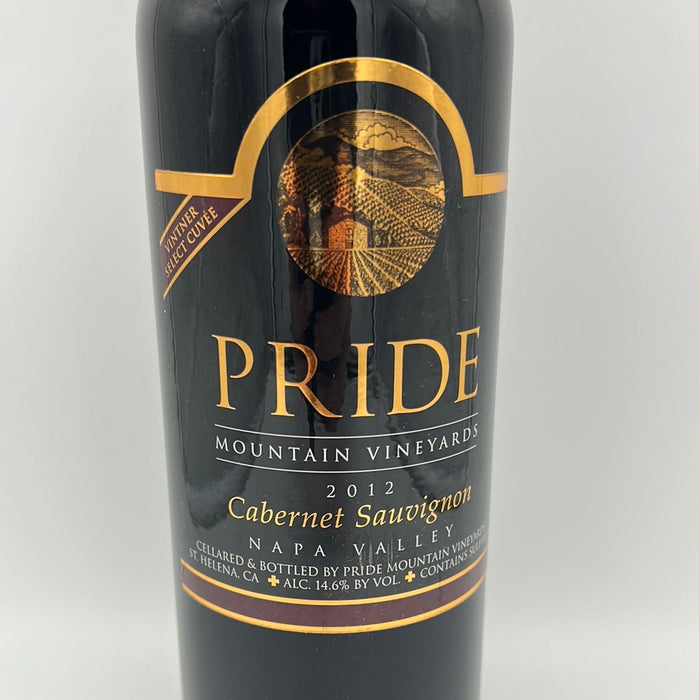Pride Mountain Vineyards Vintner Select Cabernet Sauvignon 2012, 750ml [RP 98]