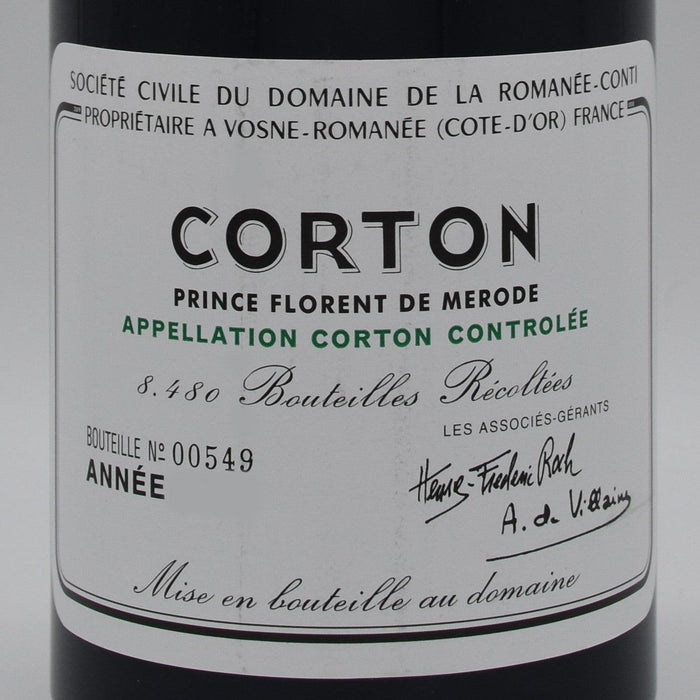 DRC Corton 2019, 750ml - World Class Wine