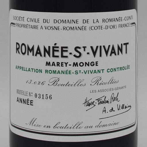 DRC Romanee St. Vivant 2019, 750ml - World Class Wine