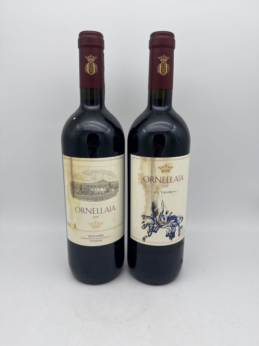 Ornellaia Bolgheri Superiore 2019, 750ml [WA 97] [bin soiled label]
