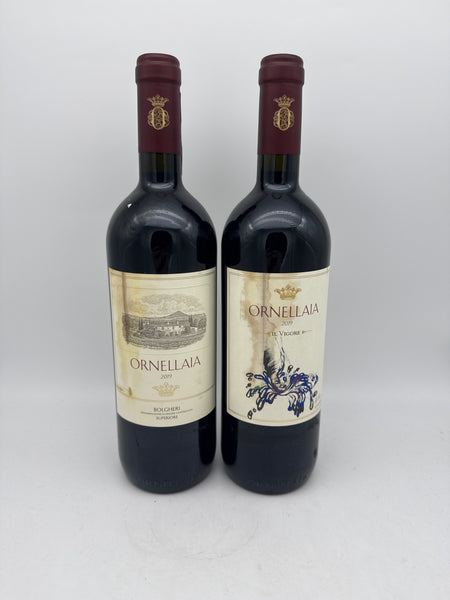 Ornellaia Bolgheri Superiore 2019, 750ml [WA 97] [bin soiled label