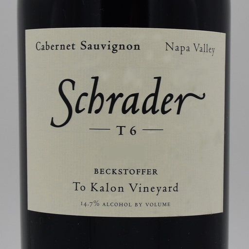 Schrader T6 Beckstoffer To Kalon 2014, 750ml - World Class Wine