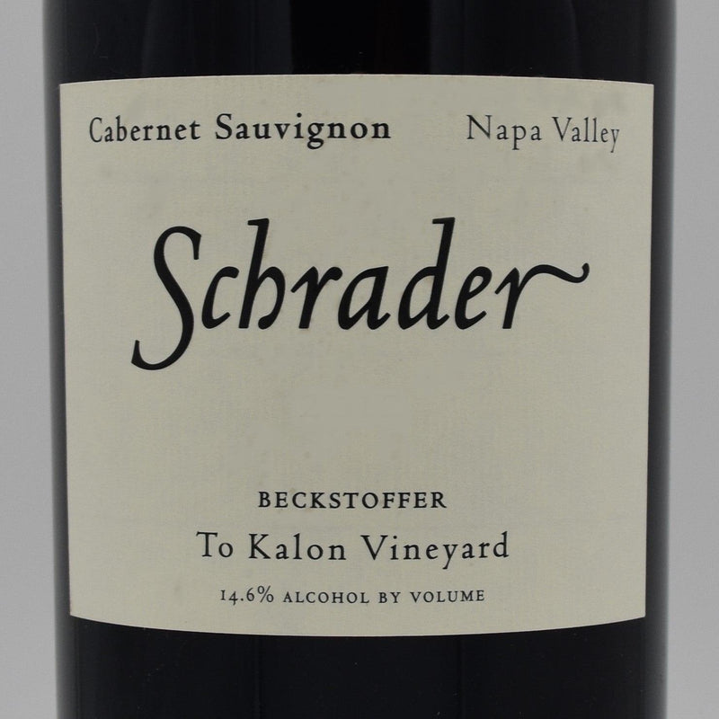 Schrader Beckstoffer To Kalon Vineyard Cabernet Sauvignon 2012, 750ml [bin soiled] - World Class Wine