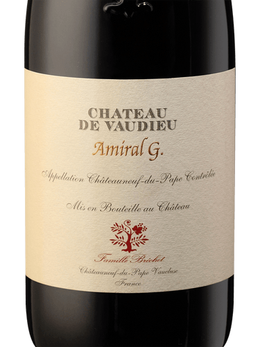 Chateau de Vaudieu Chateauneuf-du-Pape Amiral G 2010, 750ml [RP 98]