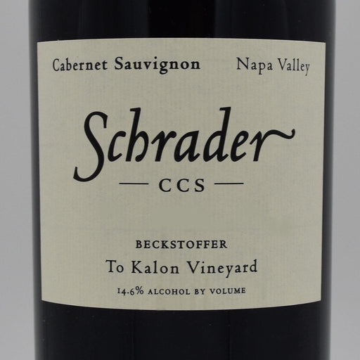 Schrader CCS Beckstoffer To-Kalon Vineyard 2015, 750ml - World Class Wine