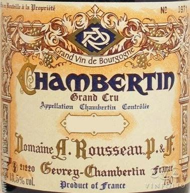 Armand Rousseau Pere et Fils Chambertin Grand Cru 2001, 750ml - World Class Wine