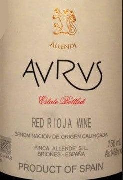 Allende "Aurus" Rioja 2004, 3L owc - World Class Wine