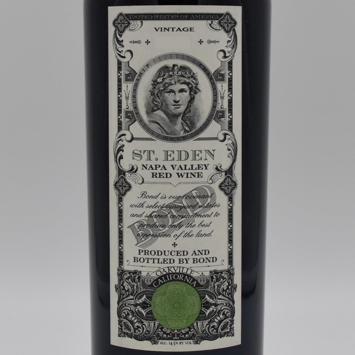 セントエデン　ボンド　ナパヴァレーカベルネソーヴィニヨンヴィンテージ 5本セット セントエデン ボンド ナパヴァレーカベルネソーヴィニヨンヴィンテージ