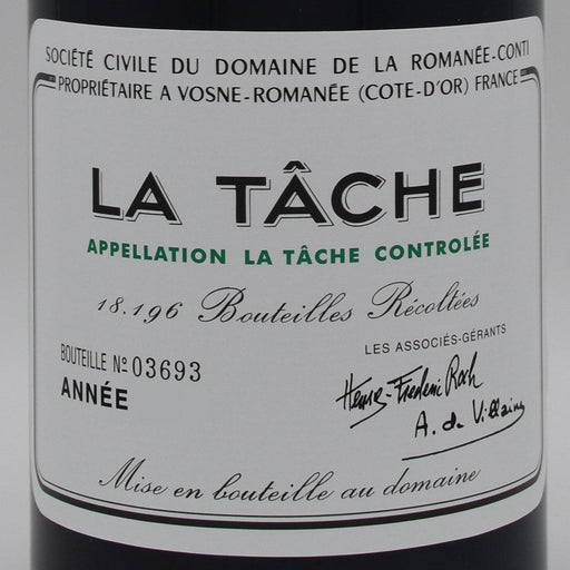 DRC La Tache 2015, 750ml - World Class Wine