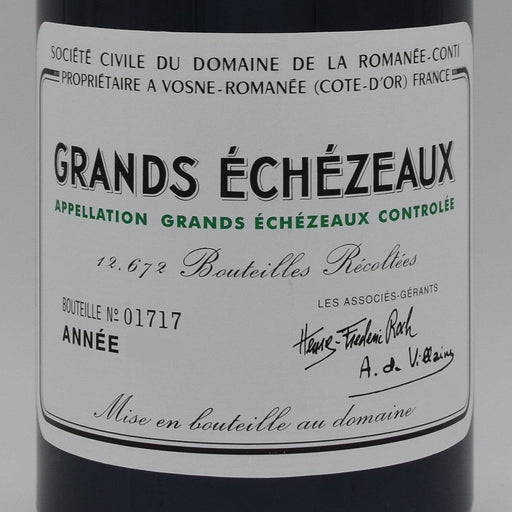 DRC Grands Echezeaux 2005, 750ml - World Class Wine