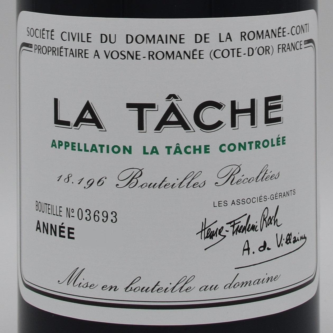 DRC La Tache 2016, 750ml - World Class Wine