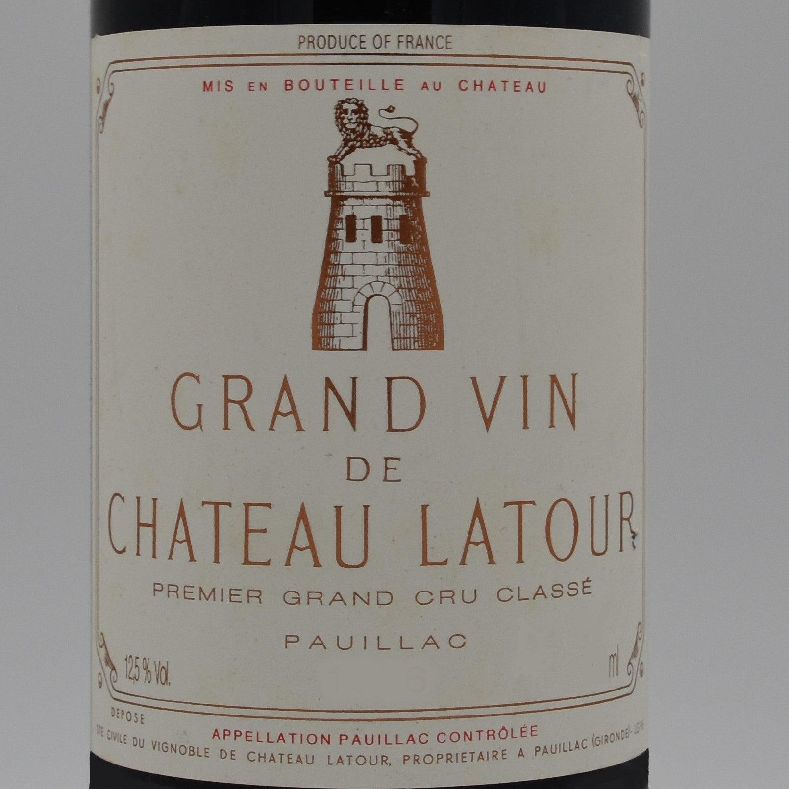 Château Latour 2002 750ml | RP 96 | World Class Wine