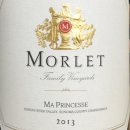Morlet Family Vineyards Ma Princesse Chardonnay 2013, 750ml - World Class Wine