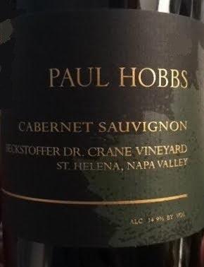 Paul Hobbs Beckstoffer Dr. Crane Vineyard Cabernet Sauvignon 2012, 750ml - World Class Wine