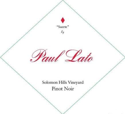 Paul Lato 'Suerte' Solomon Hills Pinot Noir 2011, 1.5L - World Class Wine
