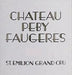 Peby Faugeres 2016, 750ml - World Class Wine