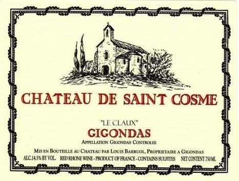 Saint Cosme Gigondas Le Claux 2018, 750ml - World Class Wine