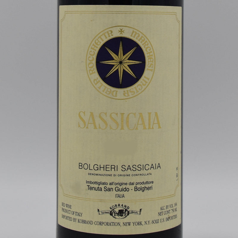 Sassicaia 2013, 750ml - World Class Wine