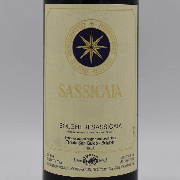 Sassicaia 2018, 750ml - World Class Wine