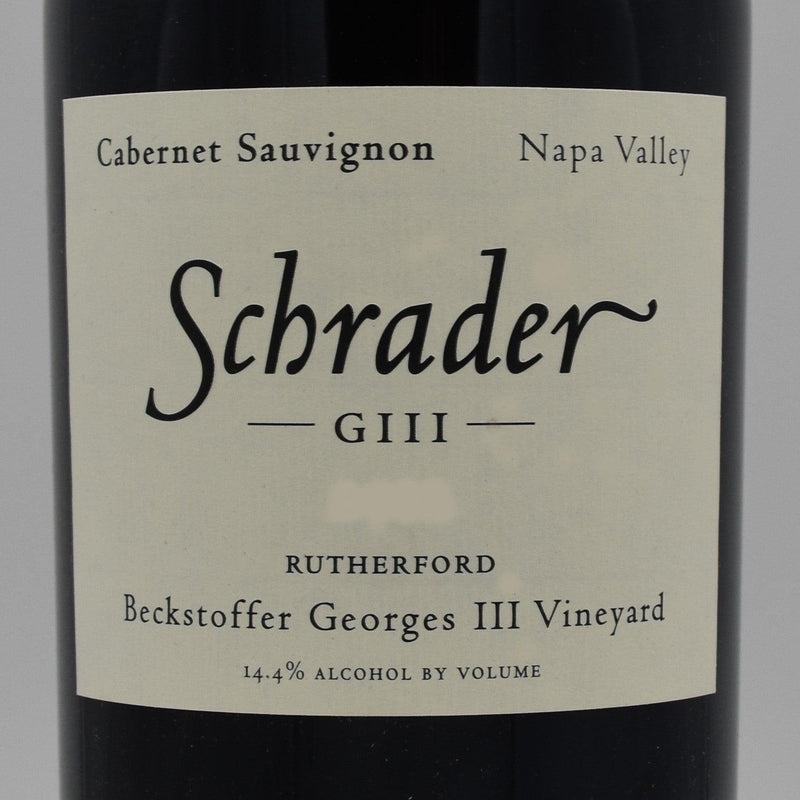 Schrader "Beckstoffer Georges III" 2018, 1.5L - World Class Wine
