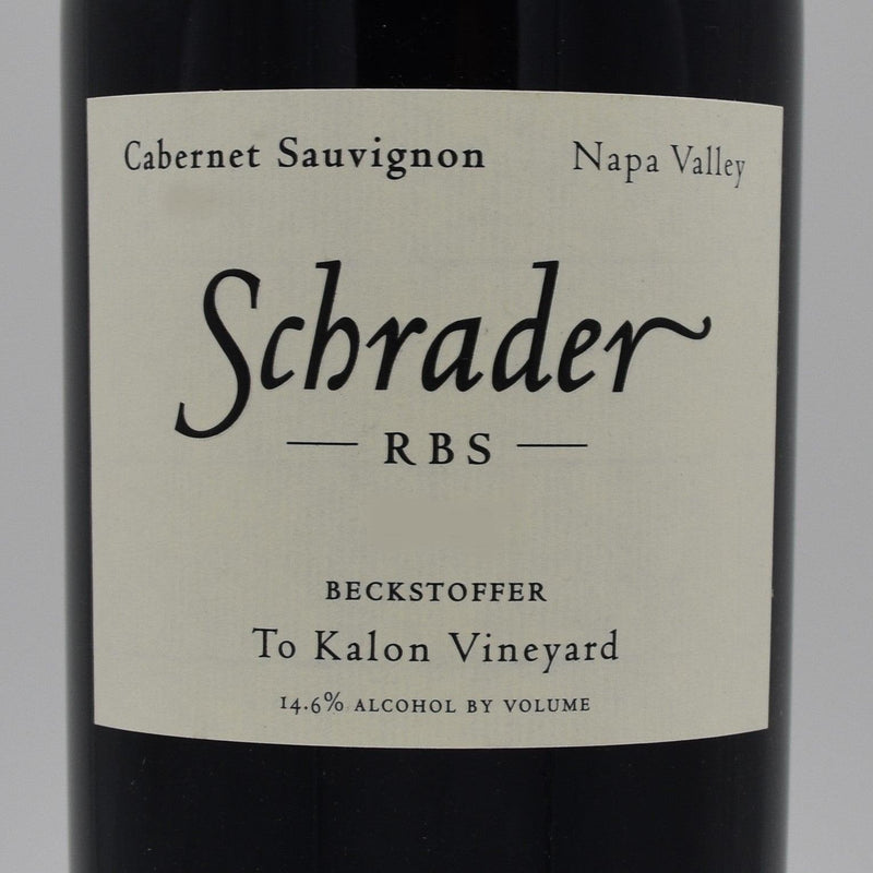 Schrader RBS Beckstoffer To-Kalon Vineyard 2019, 750ml - World Class Wine