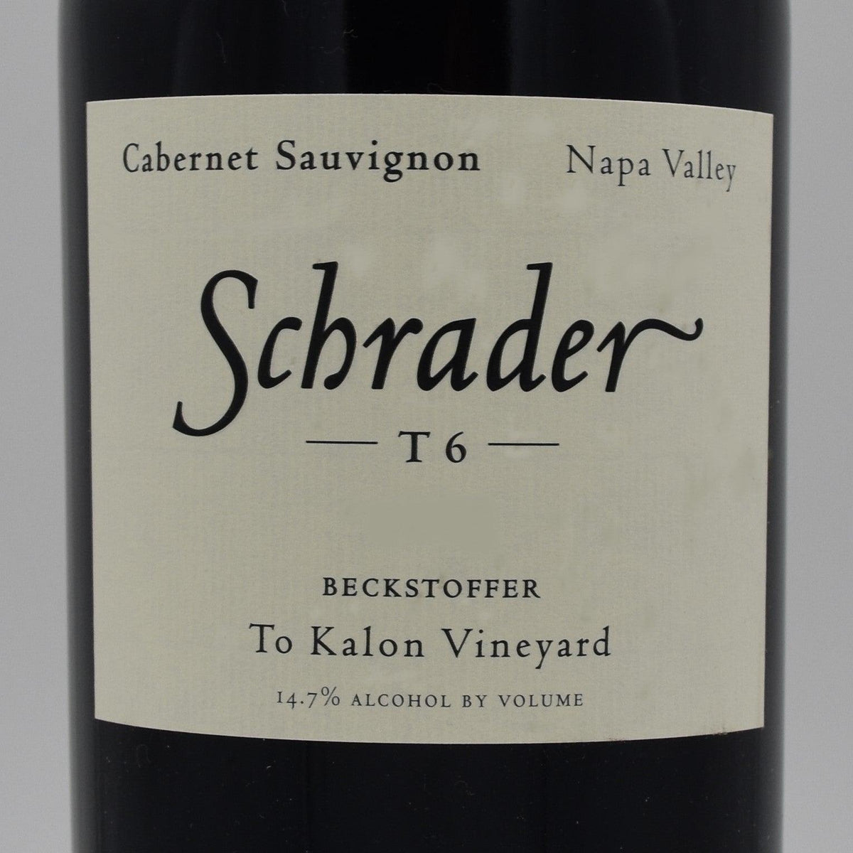 Schrader T6 Beckstoffer To Kalon 2007, 1.5L - World Class Wine