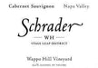 Schrader "Wappo Hill" 2019, 750ml - World Class Wine