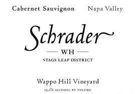 Schrader "Wappo Hill" 2019, 750ml - World Class Wine