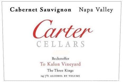 Carter Cellars Beckstoffer To Kalon Vineyard "The Three Kings" 2016, 750ml - World Class Wine
