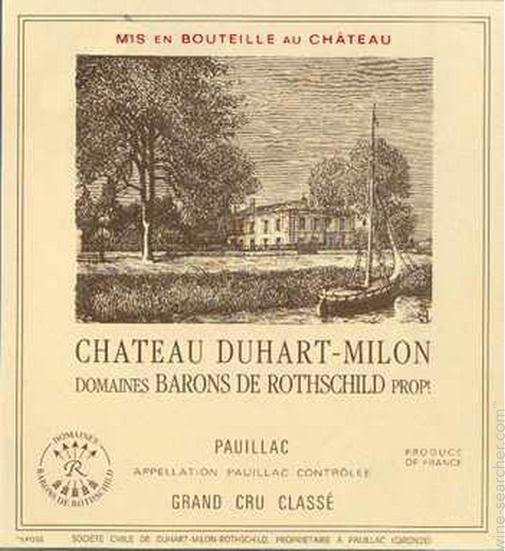 Duhart-Milon 1982, 750ml - World Class Wine