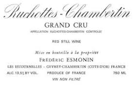 Frederic Esmonin Ruchottes-Chambertin Grand Cru 1990, 750ml